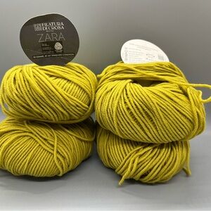 Filatura Di Crosa Zara Yellow Yarn